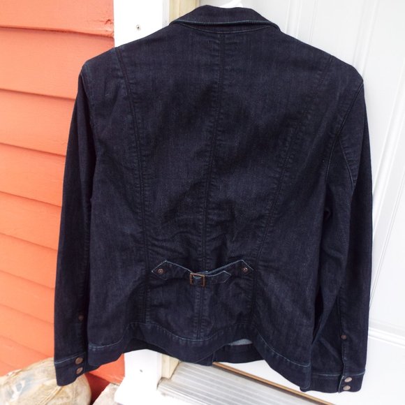 Coldwater Creek Dark Wash Denim Jean Jacket (EUC) - Picture 16 of 16